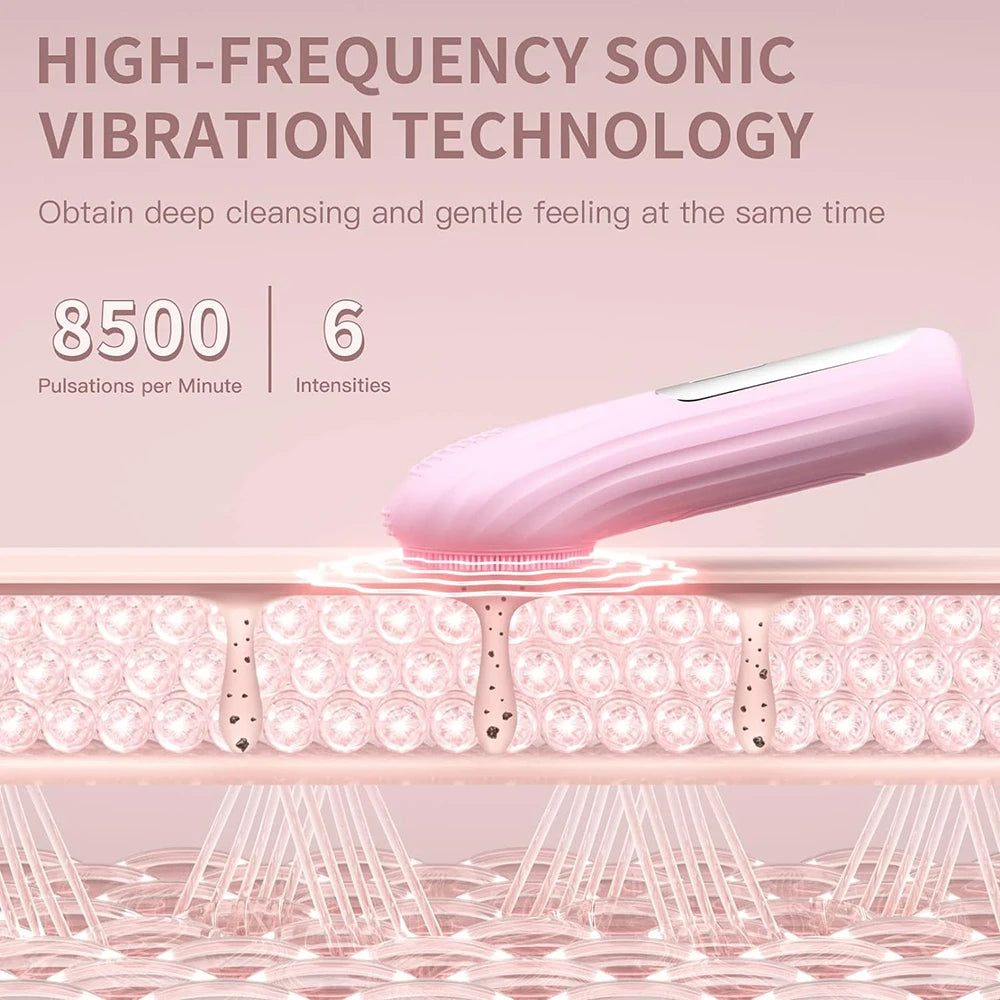 Sonic Waterproof Facial Cleansing Brush SkinCare